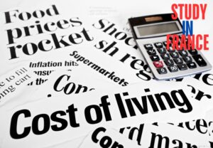 Cost of living study in france